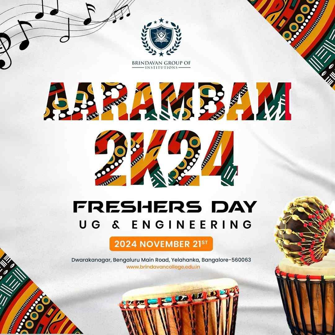 UG Freshers Day Celebrations on 21st November 2024